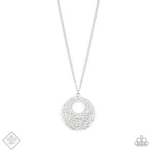 Pearl Panache Brown Necklace and earrings